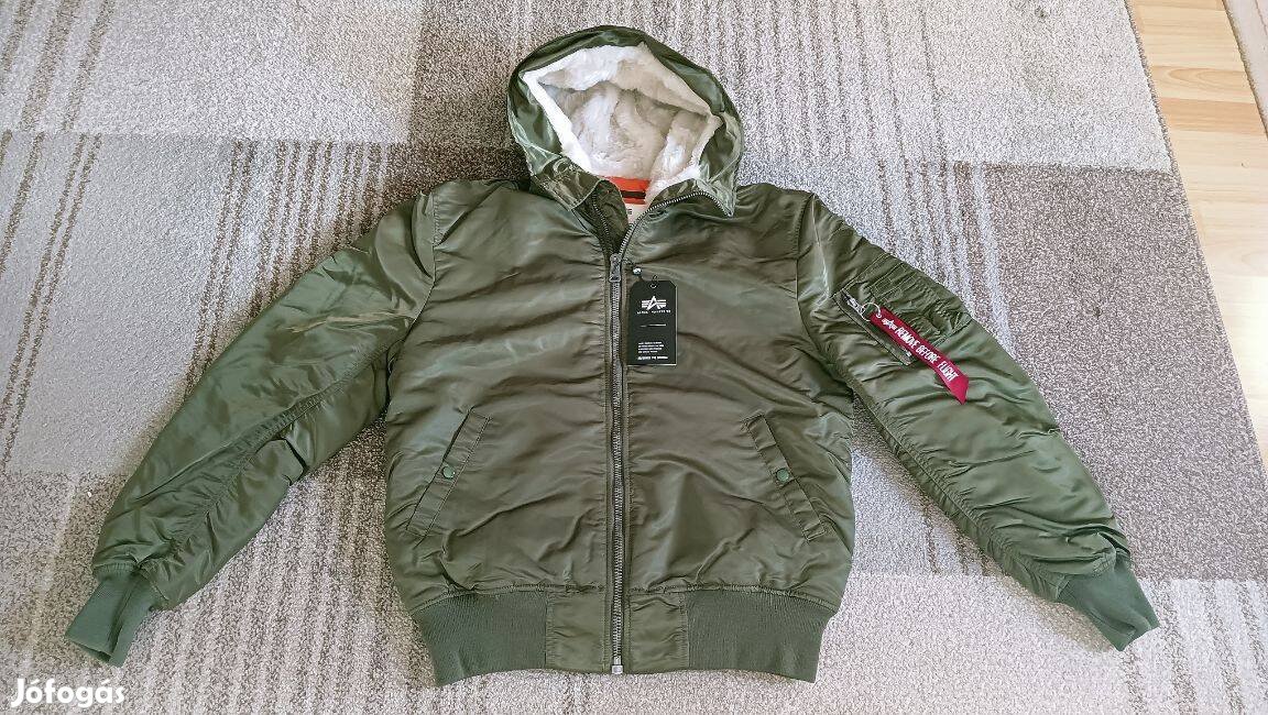 XL, 2XL Alpha Industries MA-1 Hooded bomber dzseki