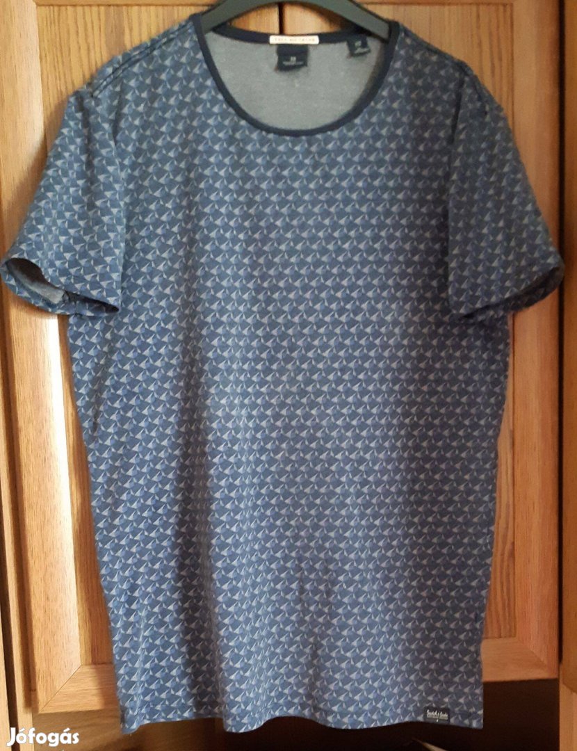 XL - es. Scotch & Soda, férfi, rugalmas pamut póló