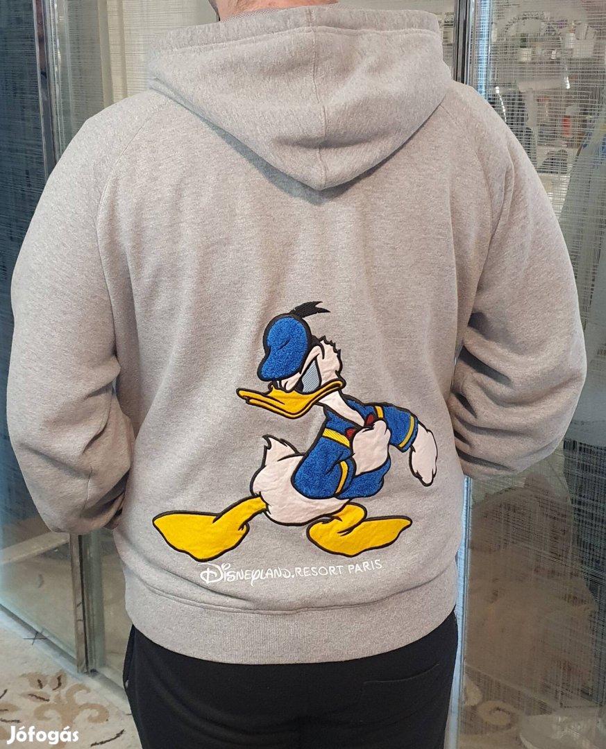 XL-es Disney Donald Duck kacsa pulóver pulcsi kardigán