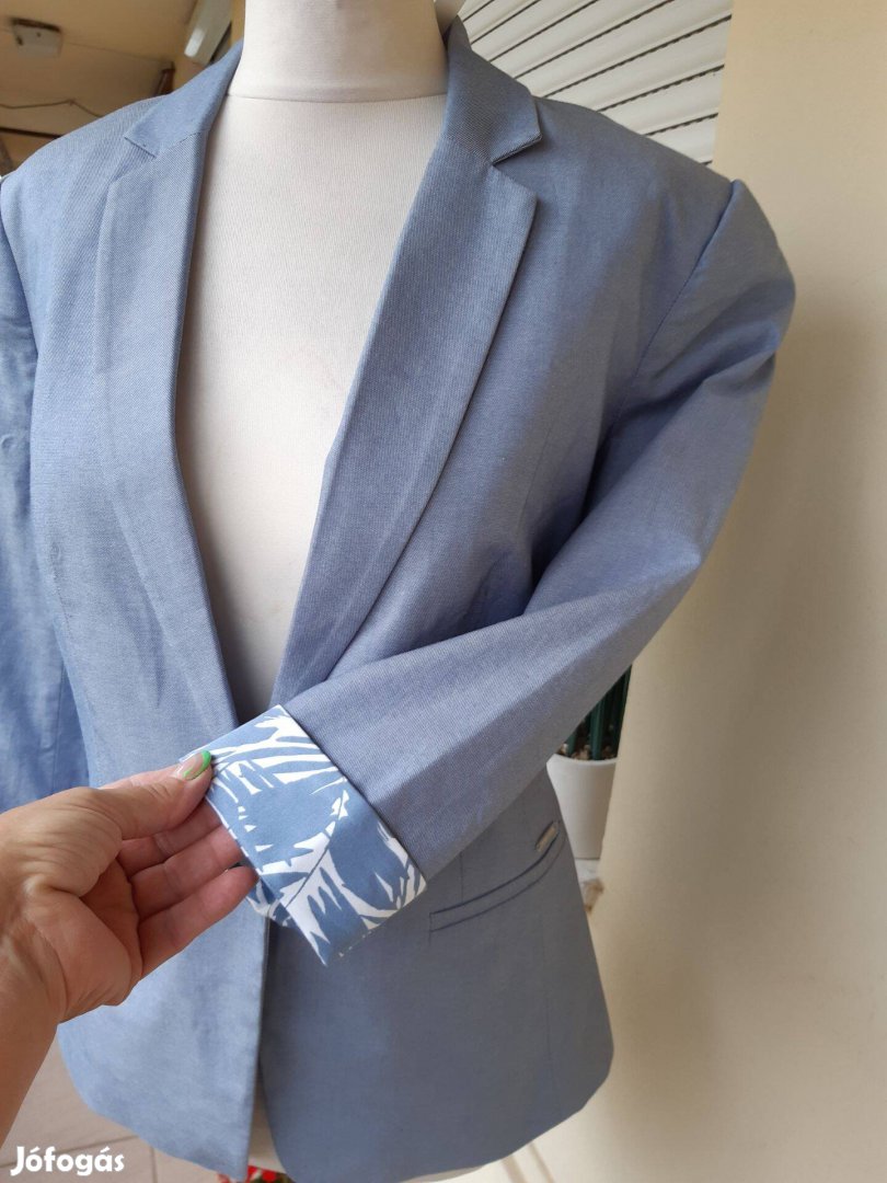 XL-es Orsay új cimkés világoskék női blézer(bolti ár rajta 12 000ft