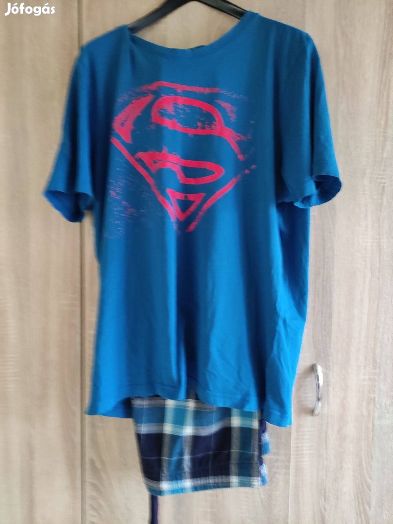 XL-es kék férfi pizsama Reserved