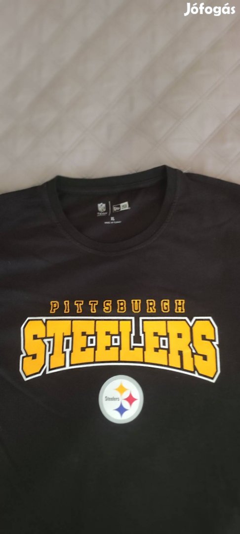 XL es minőségi Pittsburgh Steelers póló olcsón eladó 