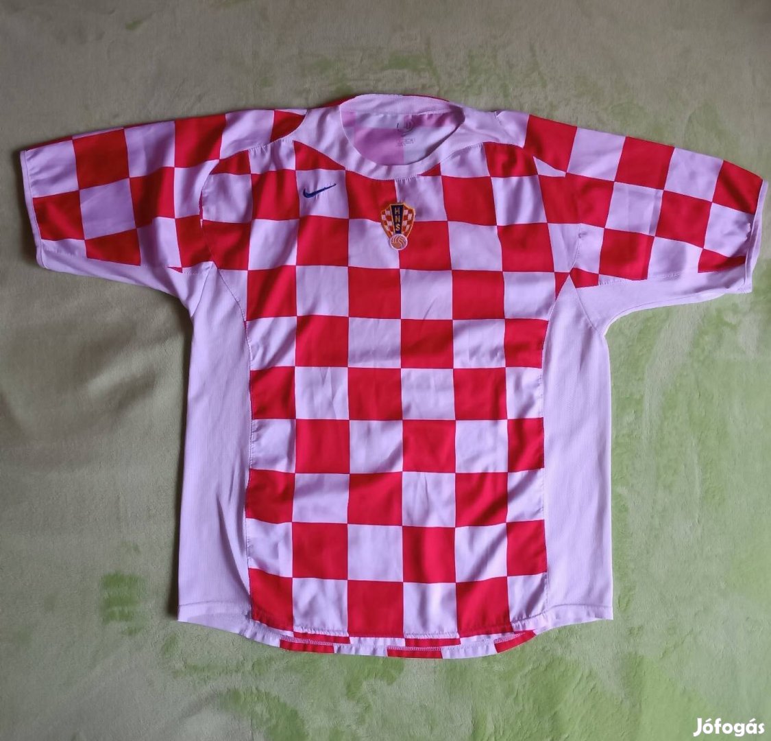 XL-es vintage Nike Horvátország válogatott (2004/06) hazai mez 