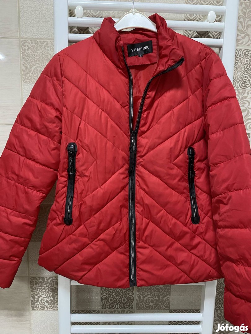 XL kb 42-es piros női dzseki