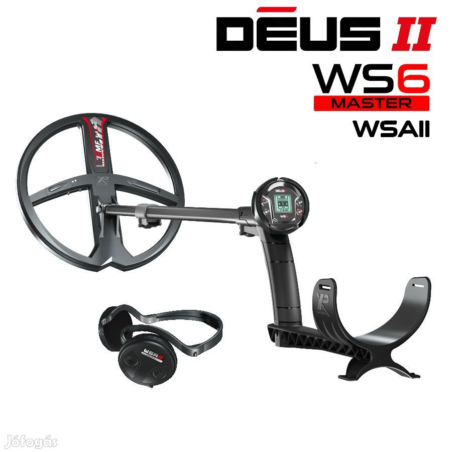 XP DEUS II WS6 MASTER-28FMF-WSAII FÉMDETEKTOR FÉMKERESŐ