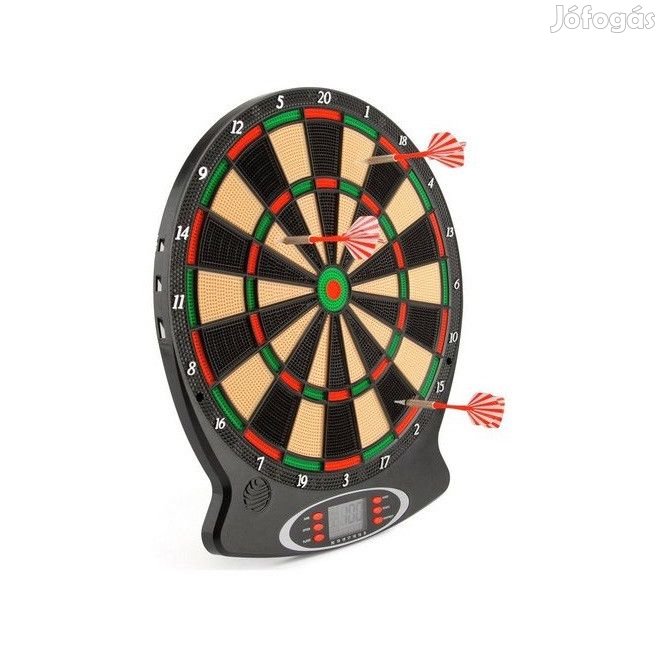 XQ-MAX elektromos (elemes), elektronikus darts tábla LCD kijelzővel,