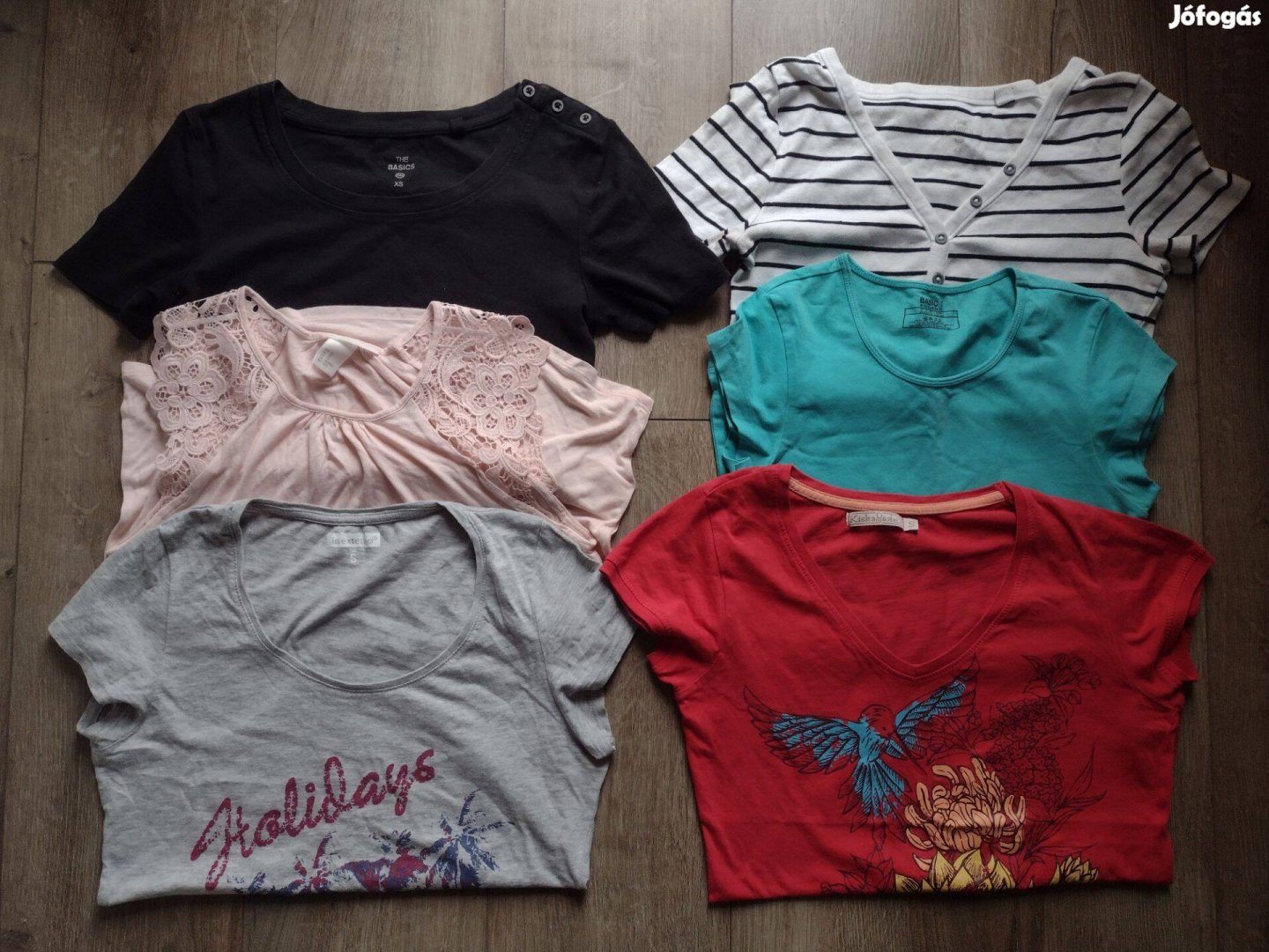 XS_34 női póló csomag 3500.-6 db
