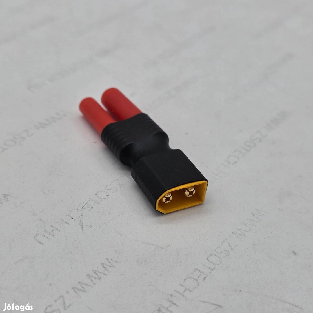 XT60 apa Hxt 4mm banán átalakító adapter Lipo etetőhajó RC akkumulátor