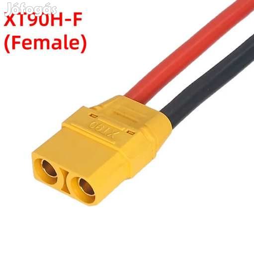 XT90 Anya 50cm hosszú 200°C Hőálló SzilikonKábellel 12AWG (5572)