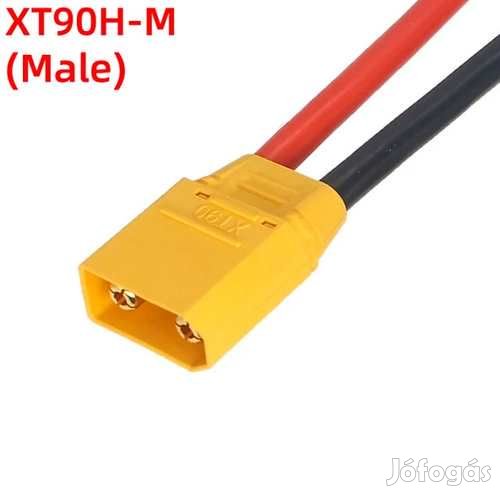 XT90 Apa 50cm hosszú Hőálló SzilikonKábellel 12AWG  (5573)