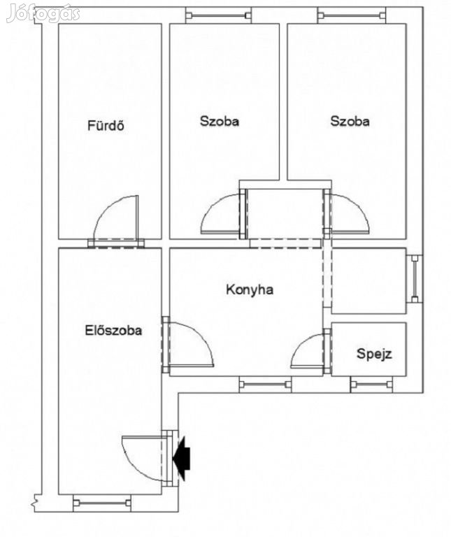 XVIII. Kerület, Felleg utca, 50 m2-es, házrész, 2 szobás, felújítandó