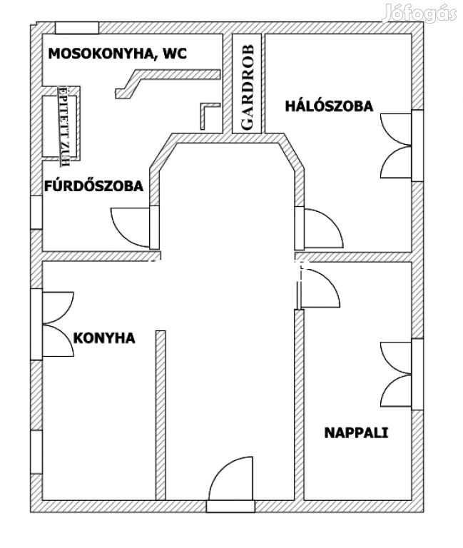 XVII. Kerület, Naplás tó közeli utca, 82 m2-es, családi ház