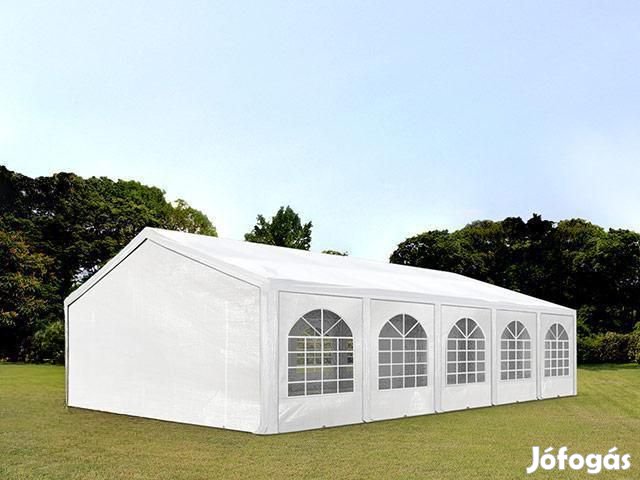 XXL Premium rendezvénysátor parti sátor 5x12 m, ponyva PE 450