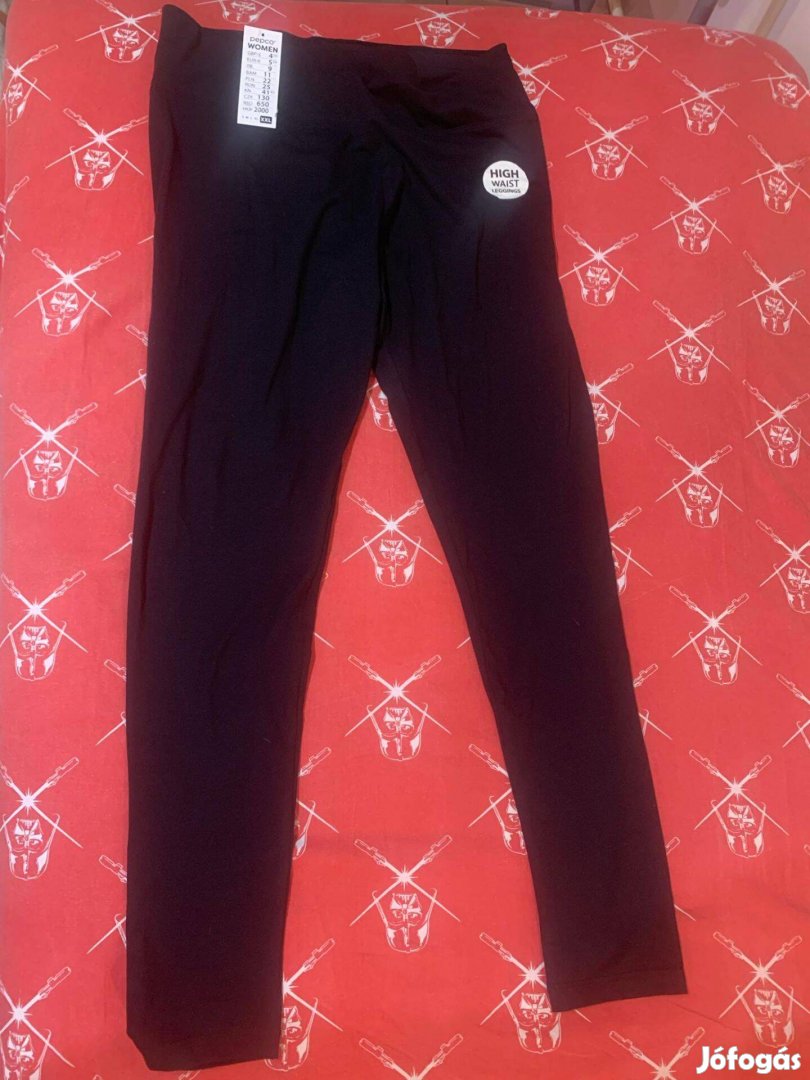 XXL-es magasított derekú leggings