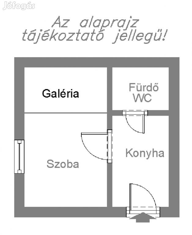 XX. Kerület, Jókai utca, 22 m2-es, földszinti, társasházi lakás