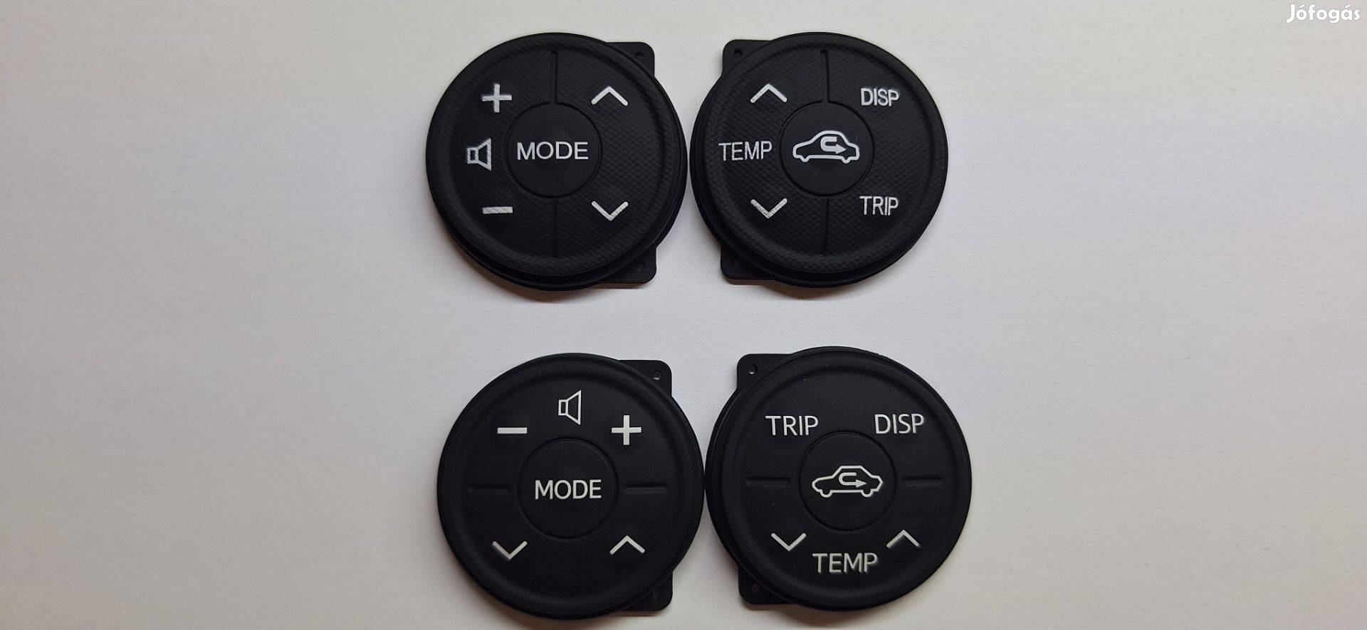 XX. Toyota Prius FL előtti és utáni kormányvezérlő gumik