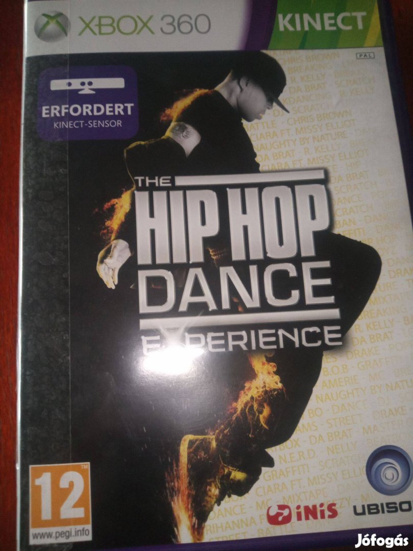 X-111 Xbox 360 Eredeti Játék : Kinect Hip Hop Dance Experience ( karc
