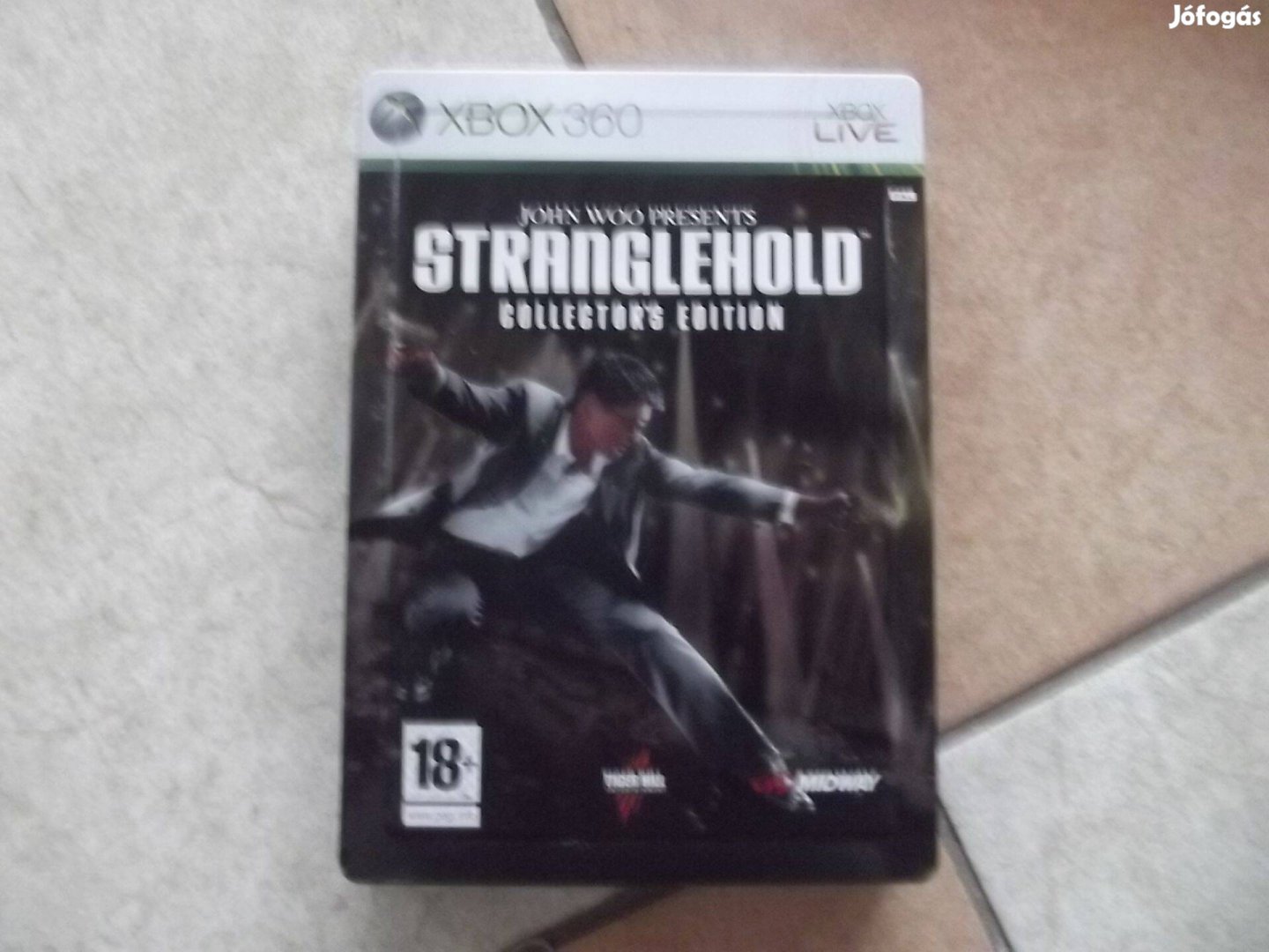 X-117 Xbox 360 Eredeti Játék : John Woo Presents Stranglehold Gyüjtői