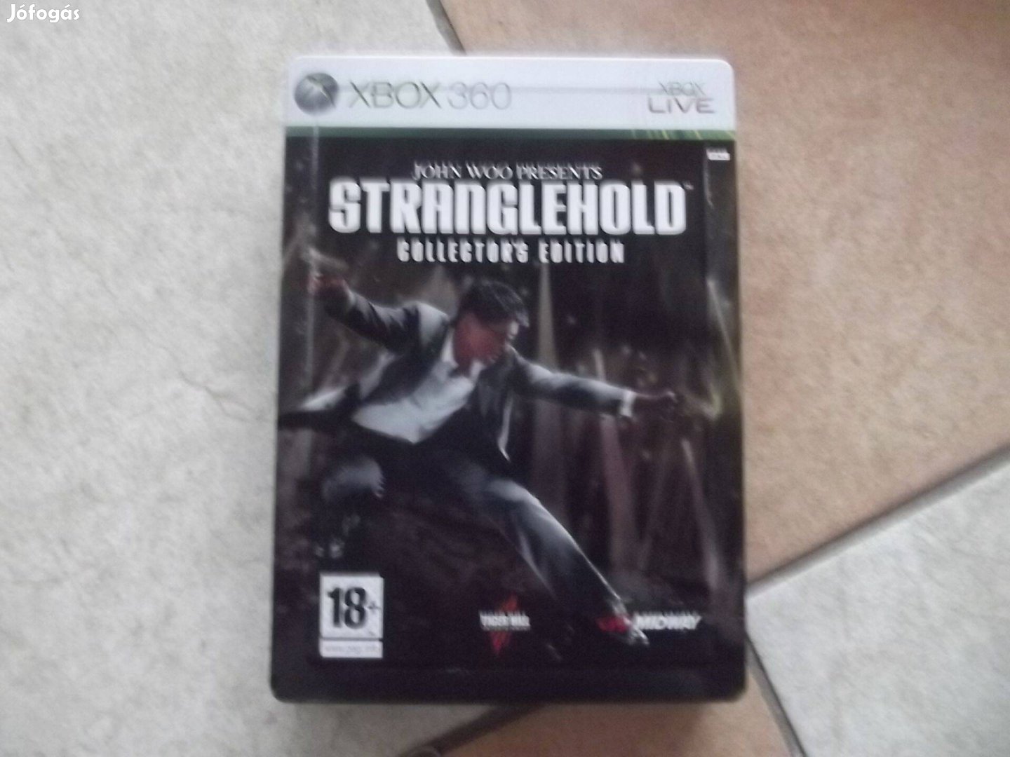 X-117 Xbox 360 Eredeti Játék : John Woo Presents Stranglehold Gyüjtői