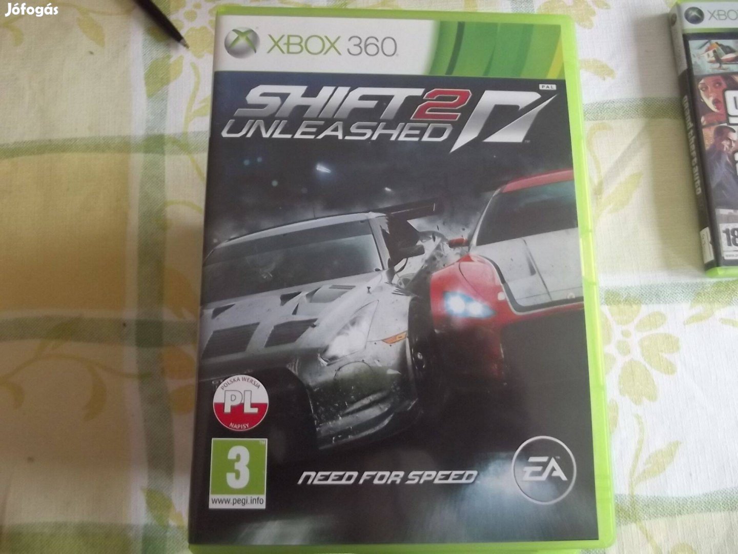 X-123 Xbox 360 Eredeti Játék : Need For Speed Shift 2