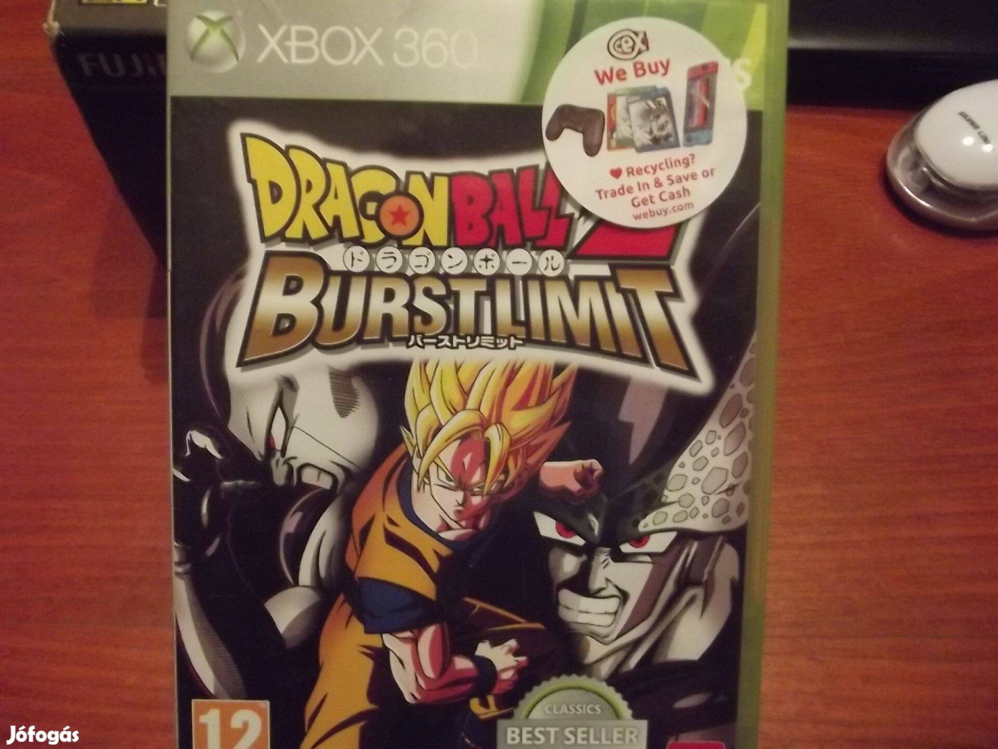 X-136 Xbox 360 Eredeti Játék : Dragonball Z Burst Limit ( karcmentes)