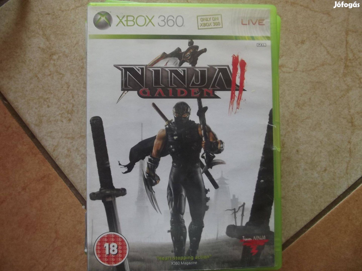 X-137 Xbox 360 Eredeti Játék : Ninja Gaiden ( karcmentes)