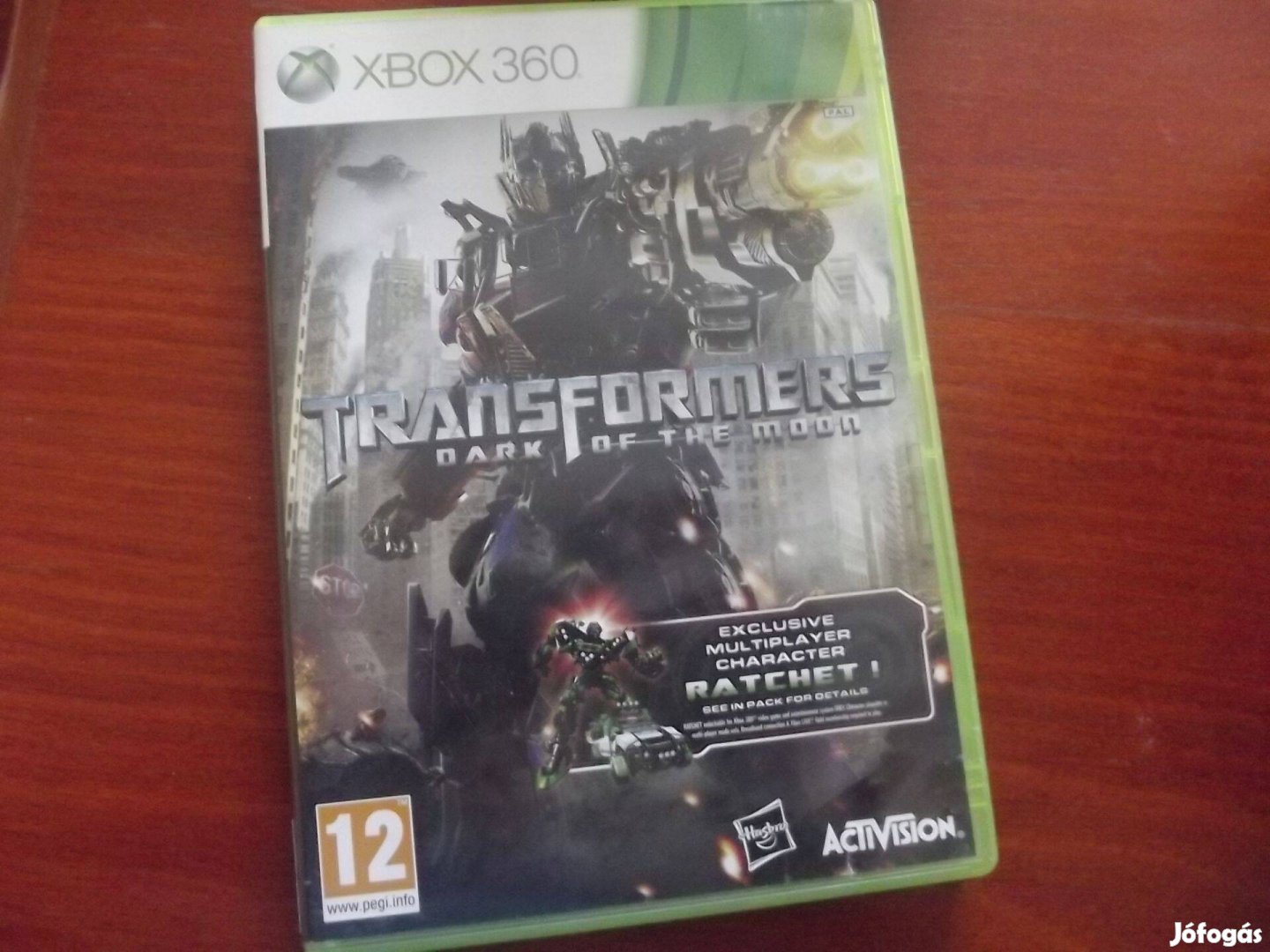 X-143 Xbox 360 Eredeti Játék : Transformers Dark of The Moon