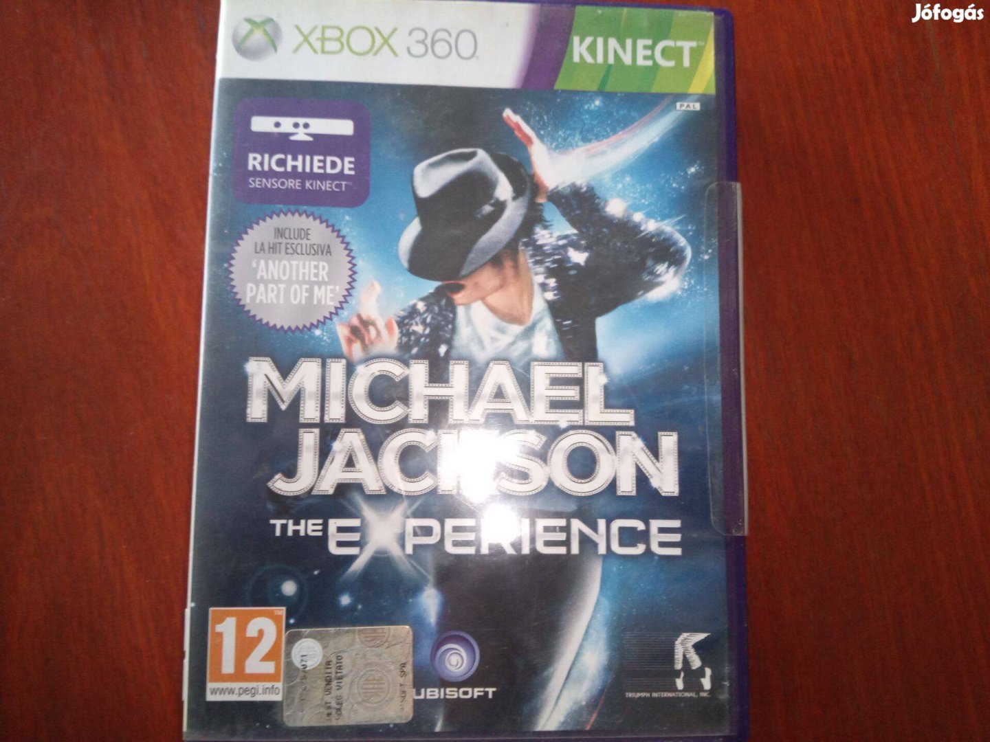 X-144 Xbox 360 Eredeti Játék : Kinect Michael Jackson The Experience