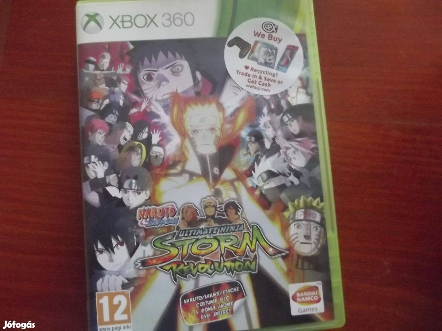 X-149 Xbox 360 Eredeti Játék : Naruto Shippunden Ultimate Ninja