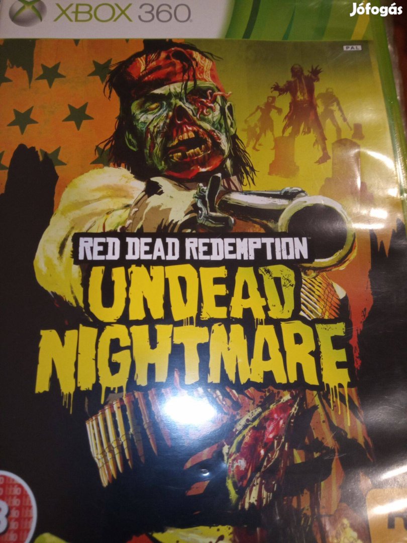 X-150 Xbox 360 Eredeti Játék : Red Dead Redemption Undead Nightmare