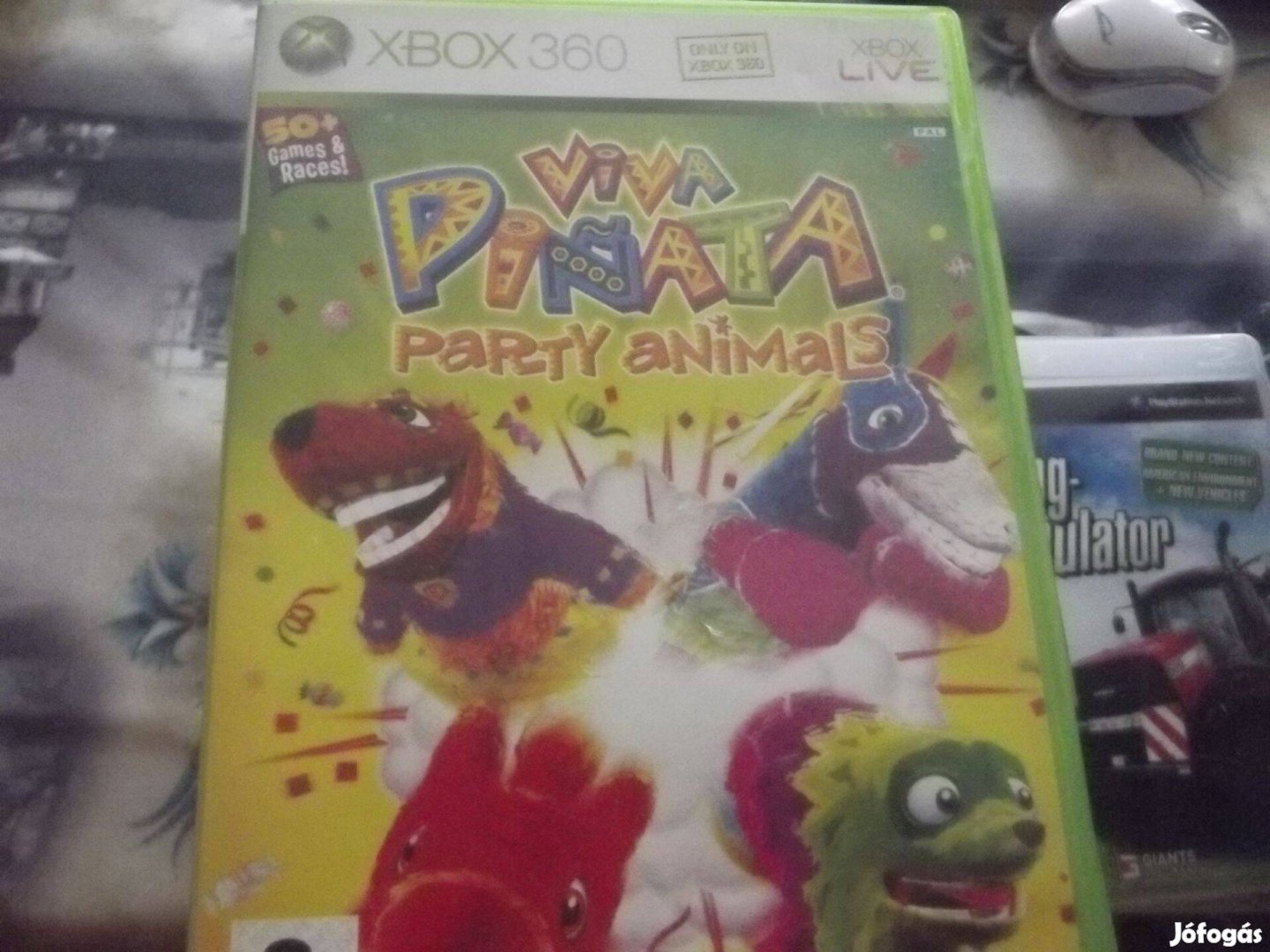X-152 Xbox 360 Eredeti Játék : Viva Pinata Party Animals ( karcment