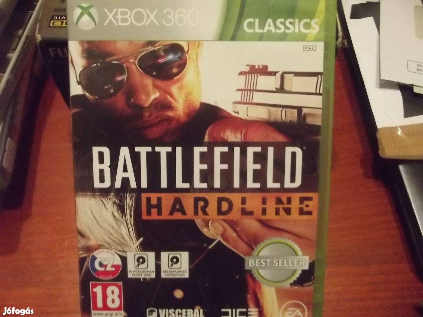 X-157 Xbox 360 Eredeti Játék : Battlefield Hardline ( karcmentes)
