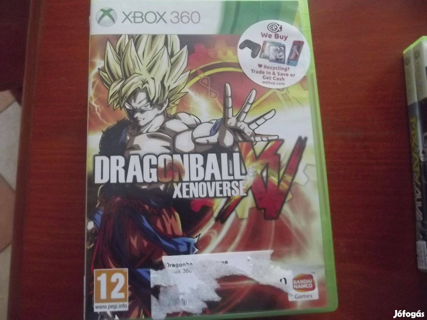 X-160 Xbox 360 Eredeti Játék : Dragonball Xenoverse ( karcmentes)