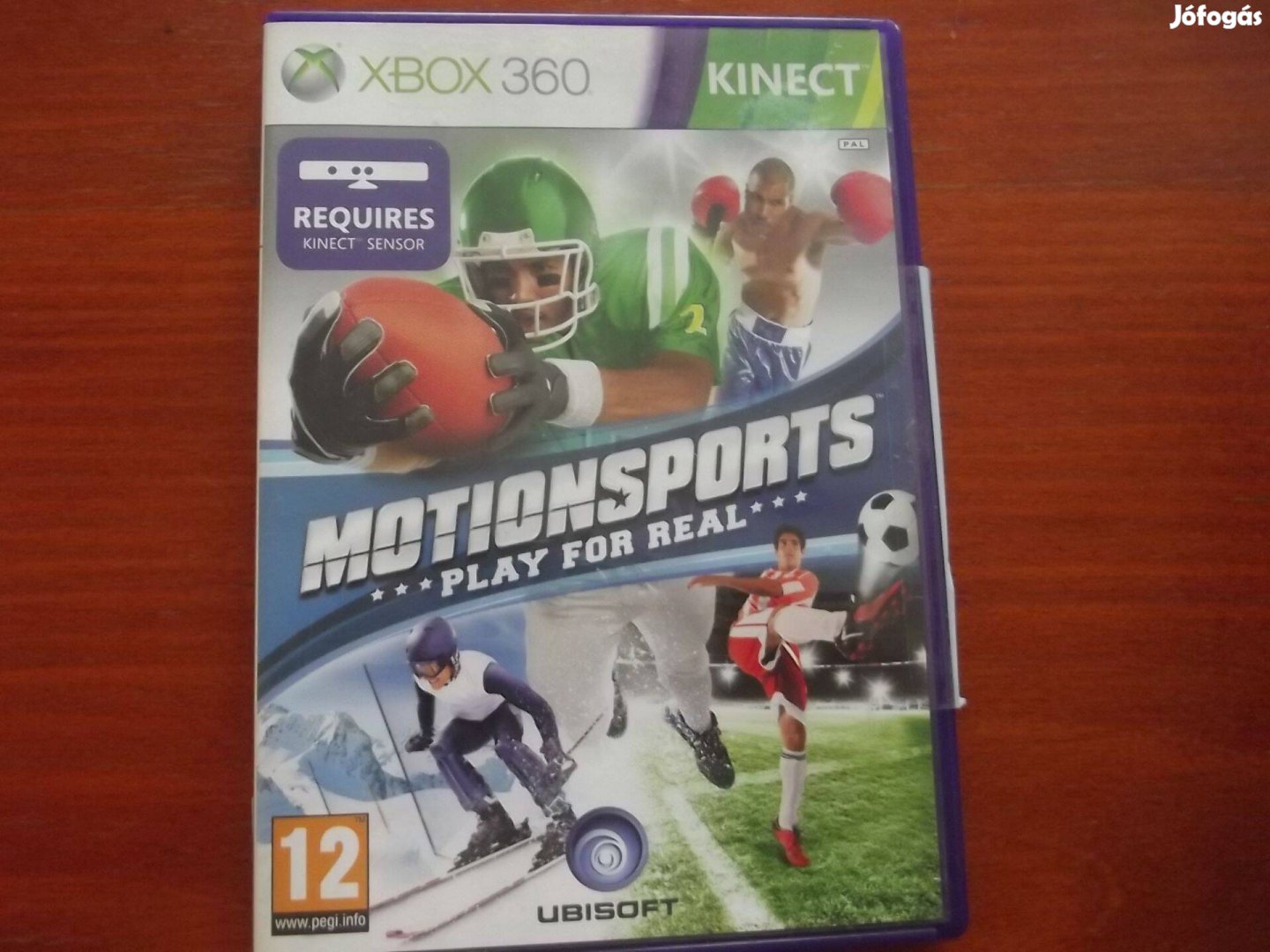 X-161 Xbox 360 Eredeti Játék : Kinect Motionsport Play For Real (karc