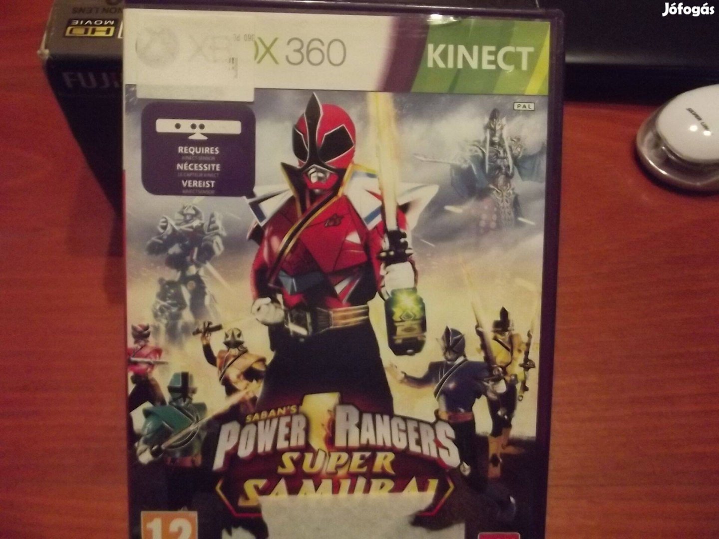 X-163 Xbox 360 Eredeti Játék : Kinect Power Rangers Super Samurai