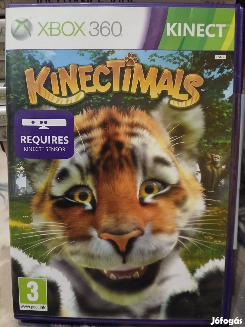 X-166 Xbox 360 Eredeti Játék Kinect Kinectimals karcmentes