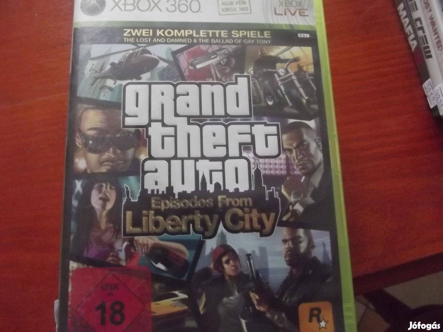 X-16 Xbox 360 Eredeti Játék : Grand Theft Auto Liberty City