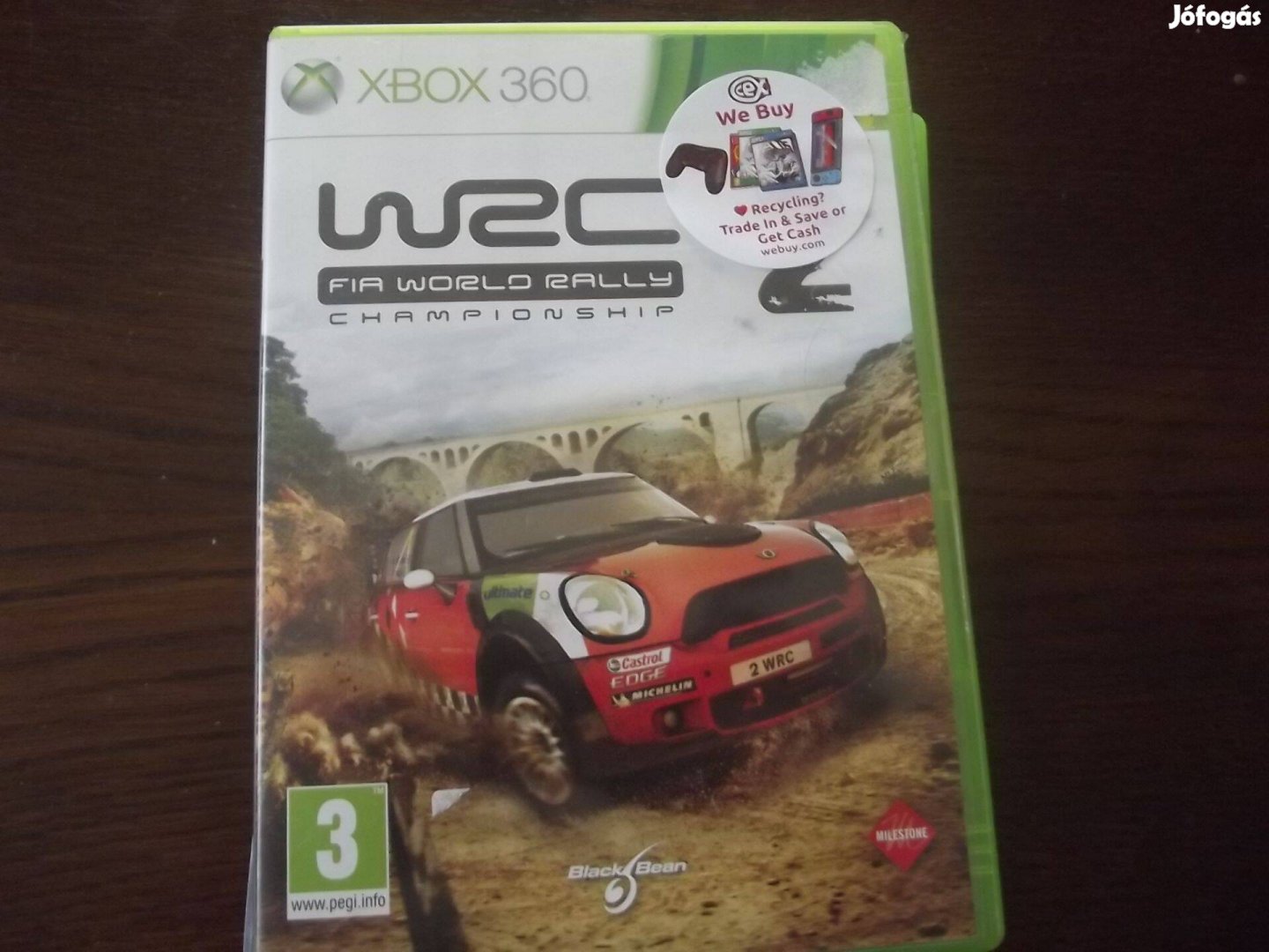 X-171 Xbox 360 Eredeti Játék : WRC 2 Fia World Rally Championship