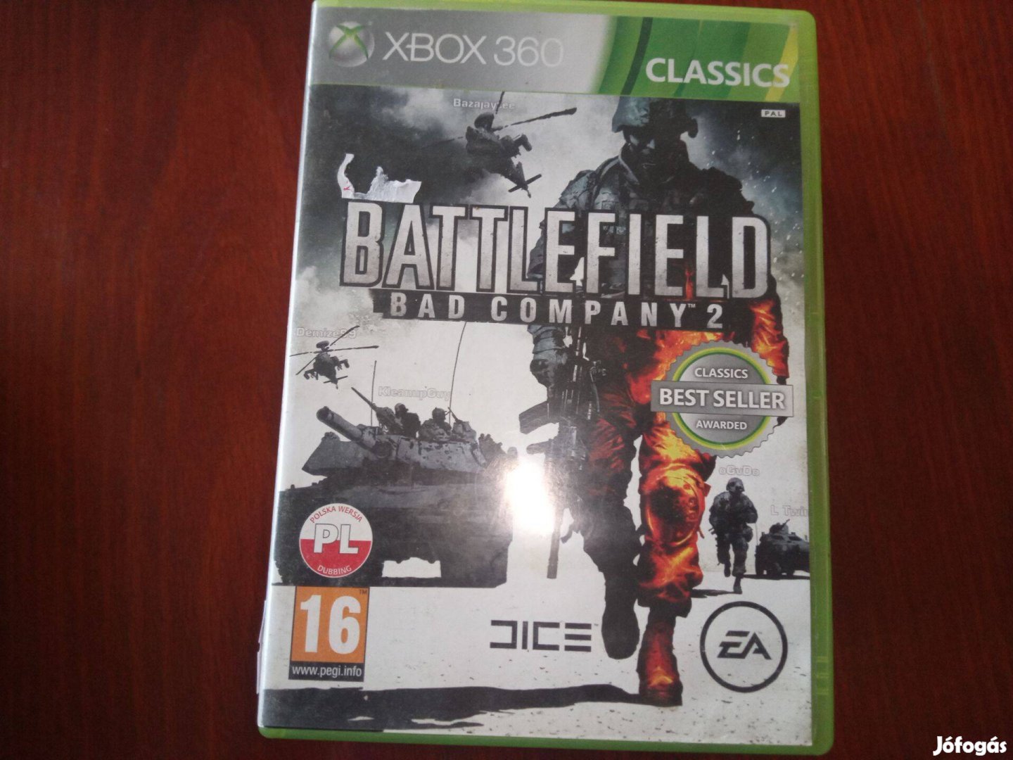 X-174 Xbox 360 Eredeti Játék : Battlefield Bad Company 2. ( karcmente