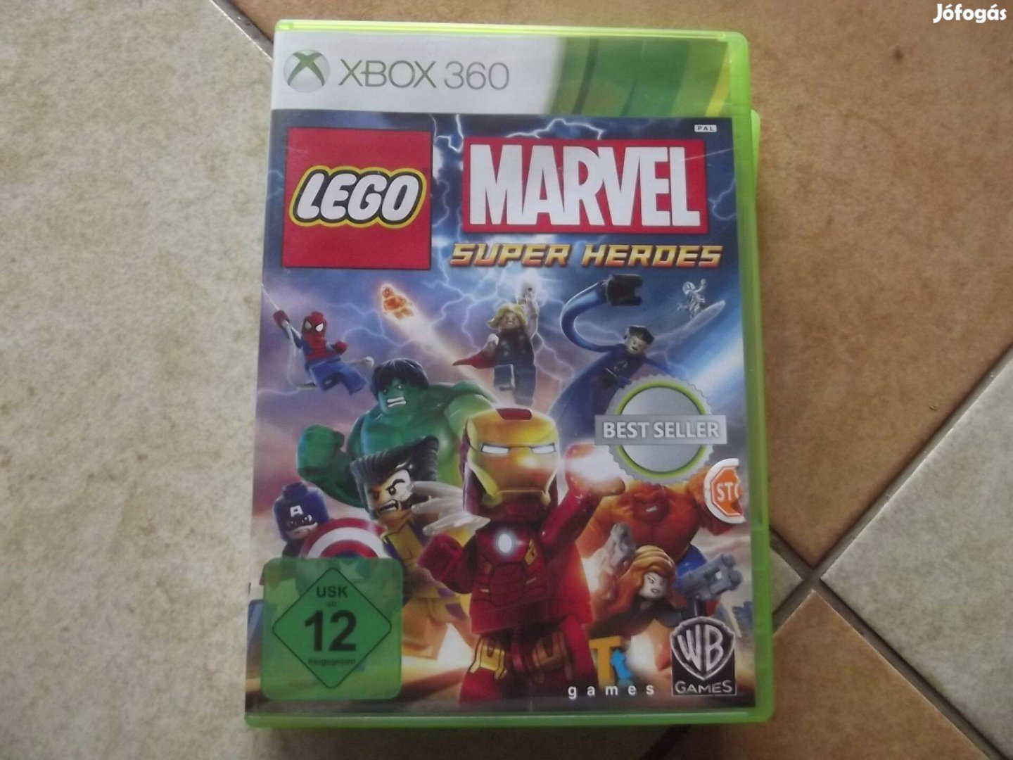 X-175 Xbox 360 Eredeti Játék : Lego Marvel Super Heroes