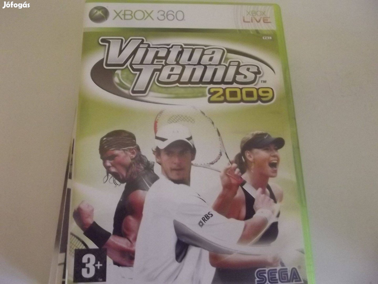 X-179 Xbox 360 Eredeti Játék : Virtua Tennis 2009 ( karcmentes)