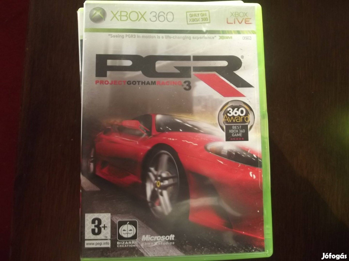 X-184 Xbox 360 Eredeti Játék : Project Gotham Racing 3 ( karcmentes)