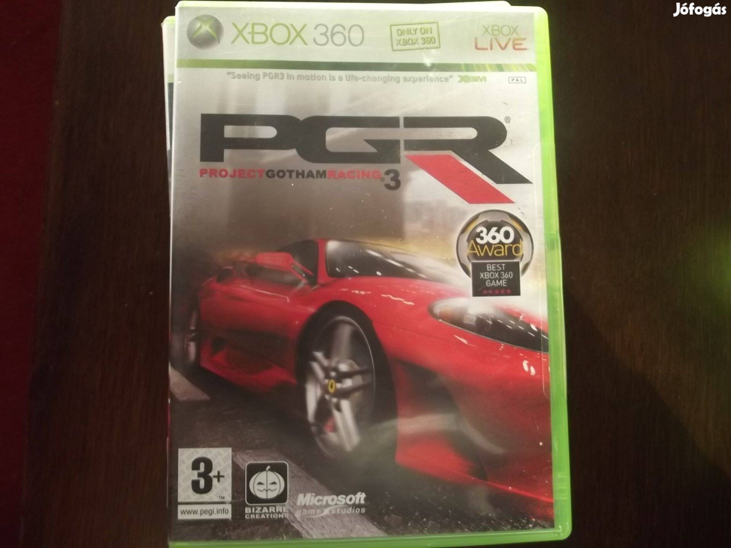 X-184 Xbox 360 Eredeti Játék : Project Gotham Racing 3 ( karcmentes)