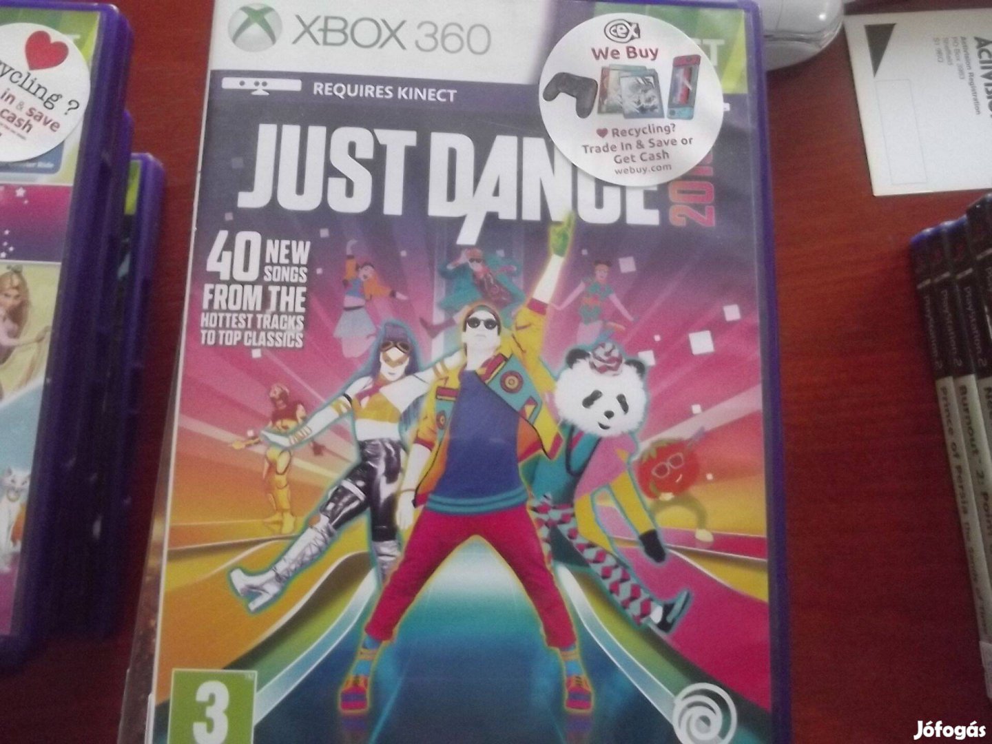 X-185 Xbox 360 Eredeti Játék : Kinect Just Dance 2018 ( karcmentes)