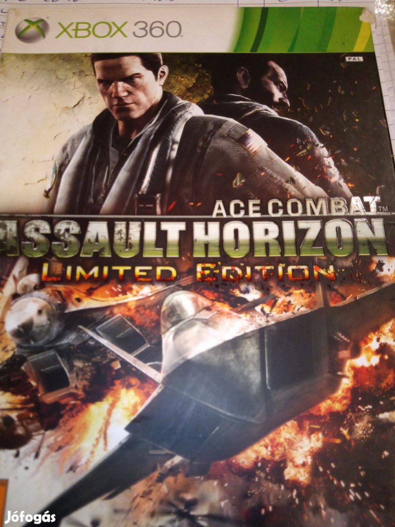X-186 Xbox 360 Eredeti Játék : Ace Combat Assault Horizon ( karcmentes