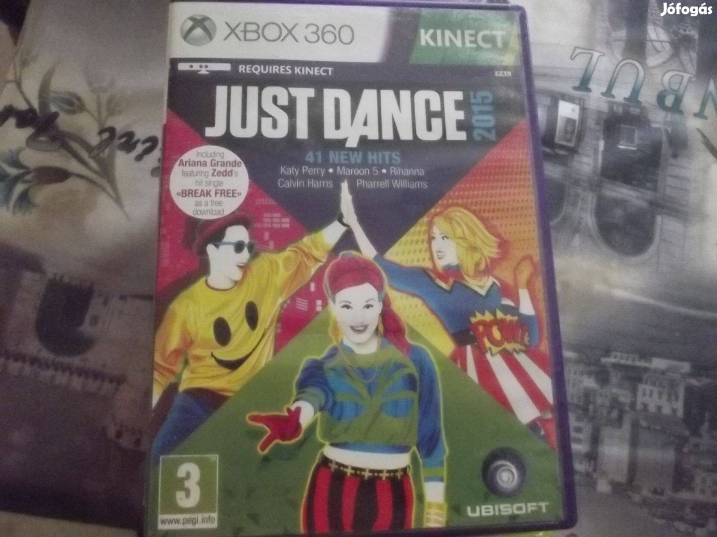 X-192 Xbox 360 Eredeti Játék : Kinect Just Dance 2015 ( karcmentes)
