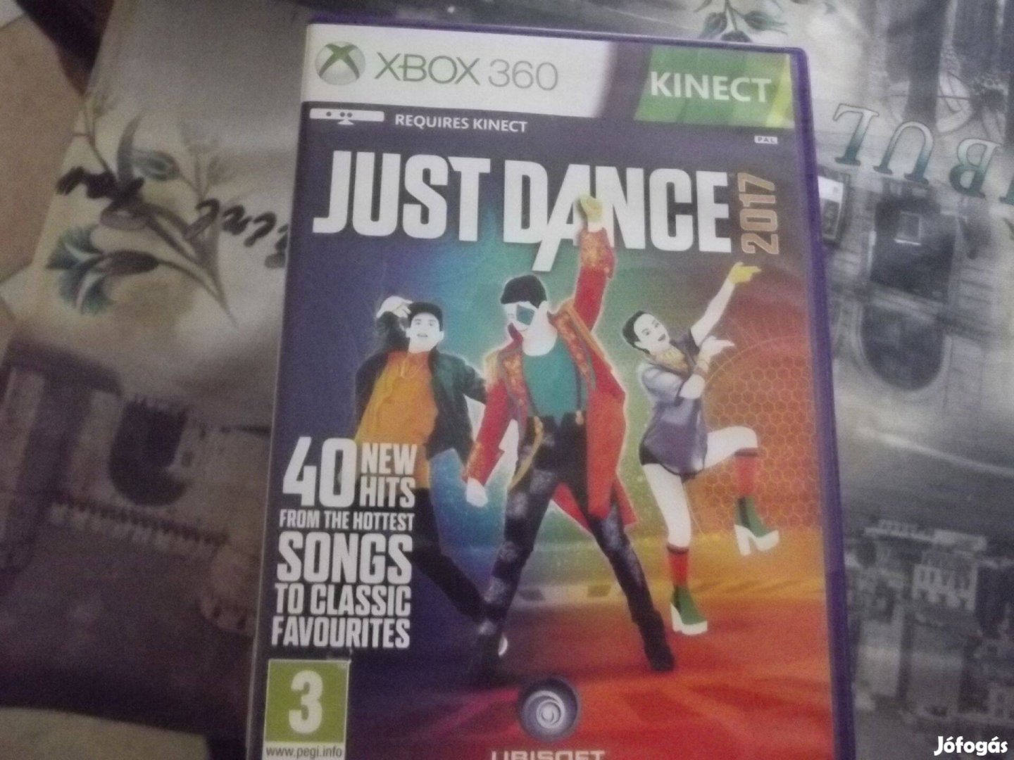 X-193 Xbox 360 Eredeti Játék Kinect Just Dance 2017