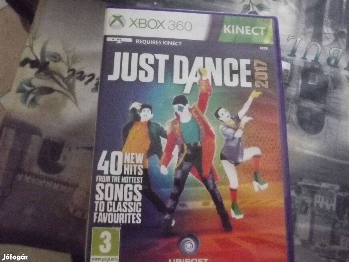 X-193 Xbox 360 Eredeti Játék : Kinect Just Dance 2017 ( karcmentes)
