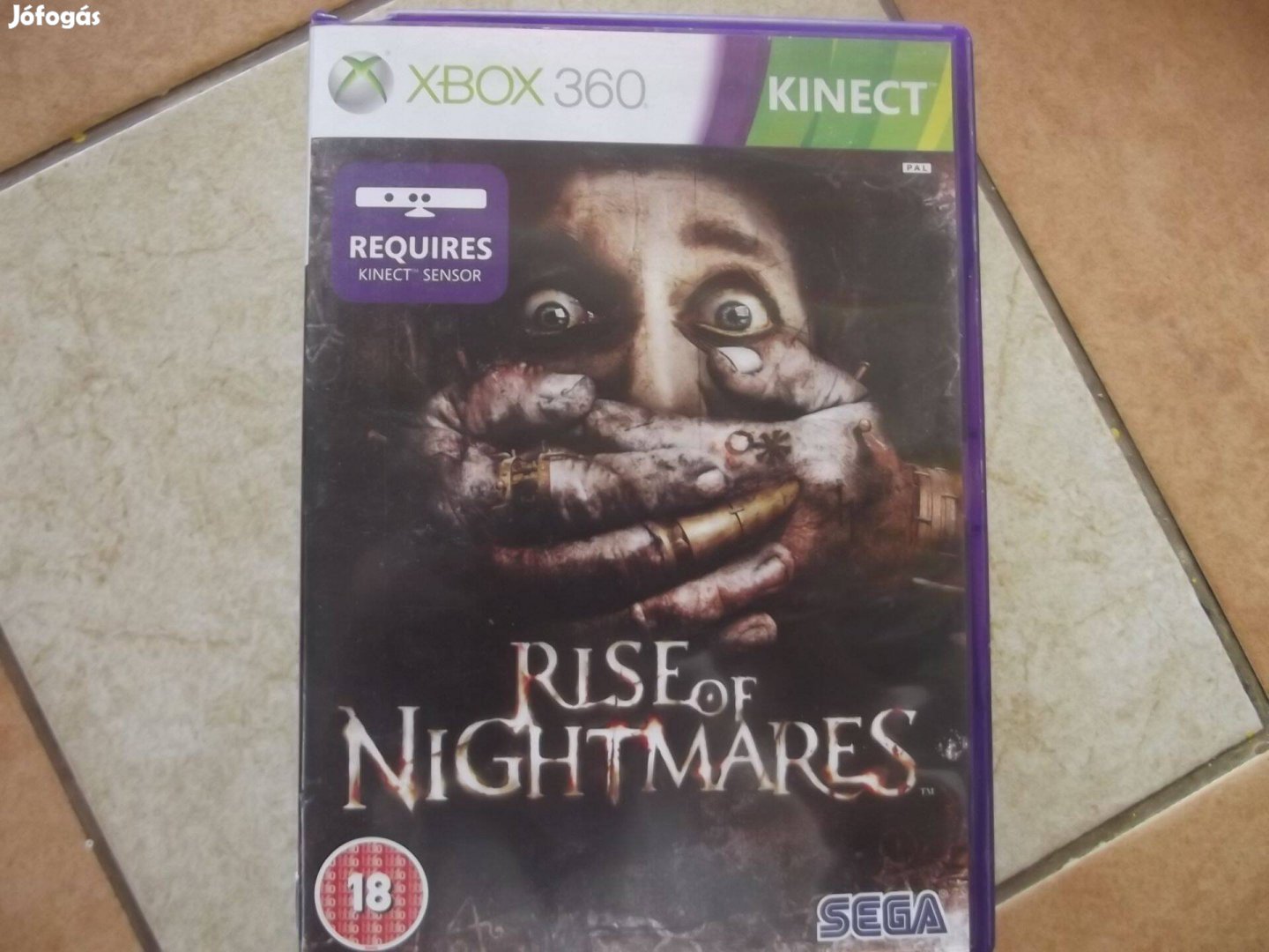 X-196 Xbox 360 Eredeti Játék : Kinect Rise Of Nightmares