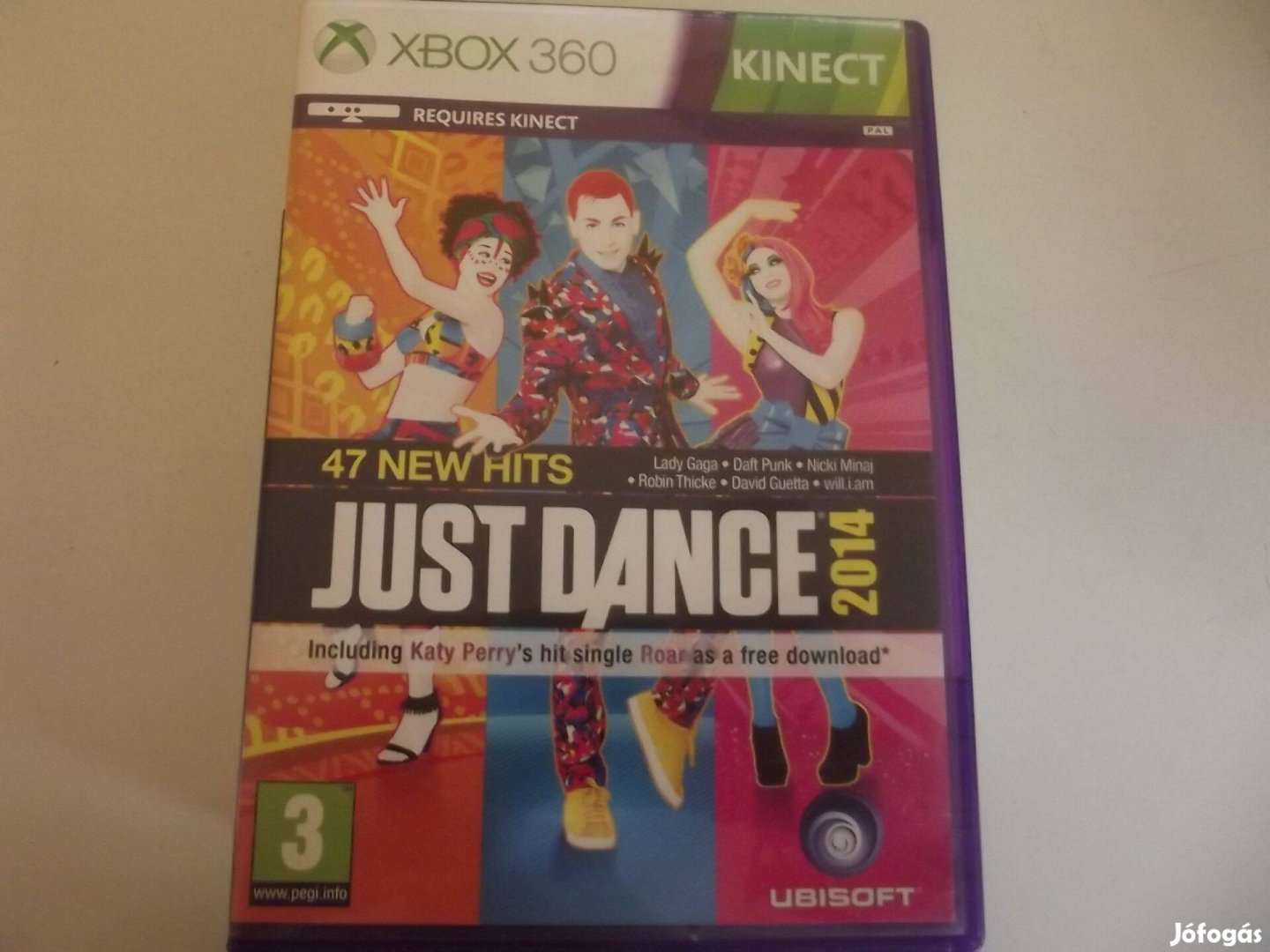 X-199 Xbox 360 Eredeti Játék : Kinect Just Dance 2014 ( Karcmentes)